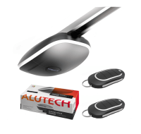 Комплект электропривода ALUTECH LG-1200 для гаражных секционных ворот высотой до 2,4м. - цепная рейка фотография