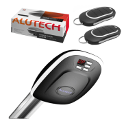 Комплект электропривода ALUTECH LG-500 для гаражных секционных ворот высотой до 2,4м. - ременная рейка фотография