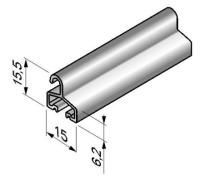 ALUTECH ES/77: Профиль концевой ES/77 (цв. 226) фотография