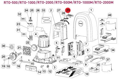 ALUTECH RTO.29-F: Корпус платы управления фотография