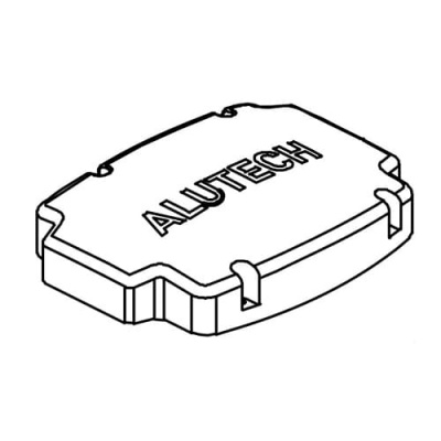 ALUTECH SC-05-R-E: Крышка верхняя для корпуса привода SC-3000 правого исполнения фотография